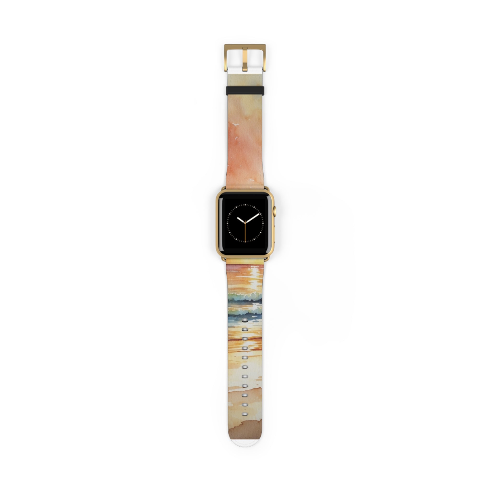 Golden Palm Sunset - Watch Band
