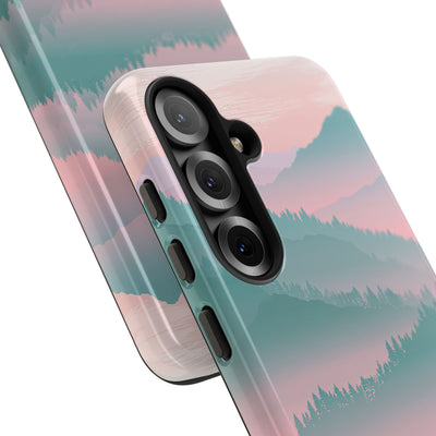 Teal Tough Phone Case for Samsung - Alpine Mist Teal