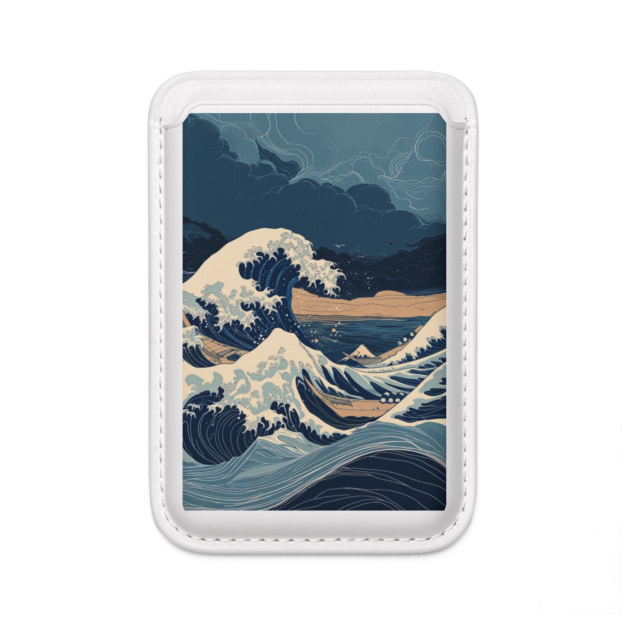 Cresting Navy Wave lompakko – MagSafe-valmis