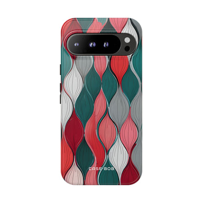 Leaf Cascade Teal Google Pixel 9 Pro XL Case - Tough