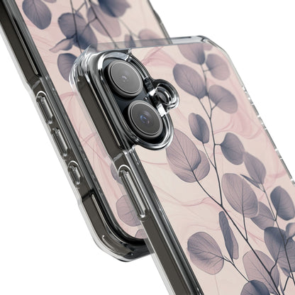 Veined Leaf Whisper iPhone 16 Plus Case - Impact