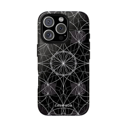 Midnight Bloom iPhone 16 Pro Case - Tough