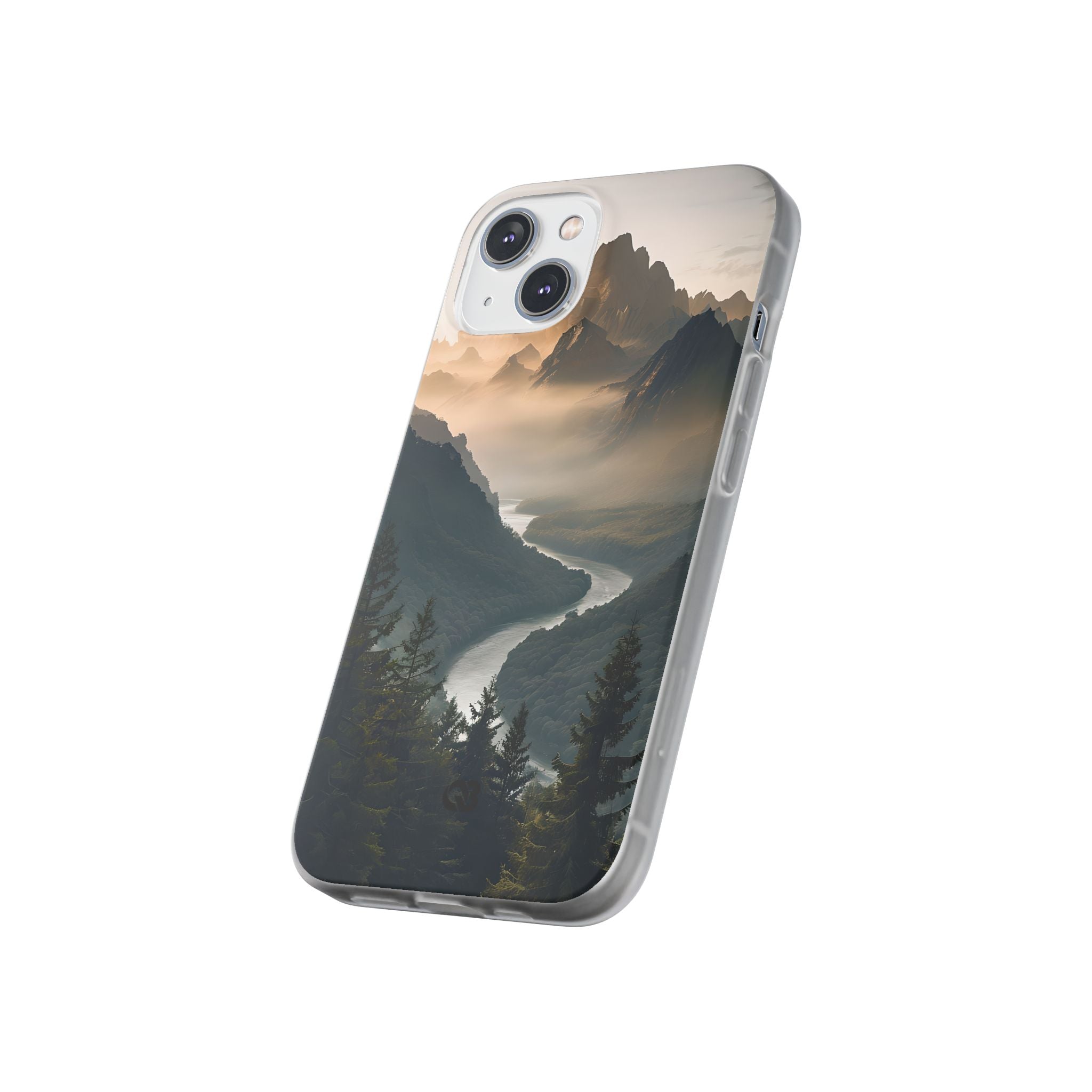 Golden Summit Valley · Soft Phone Case for iPhone