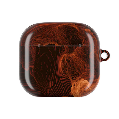 Amber Filament · Hard Case for AirPods & AirPods Pro · Orange
