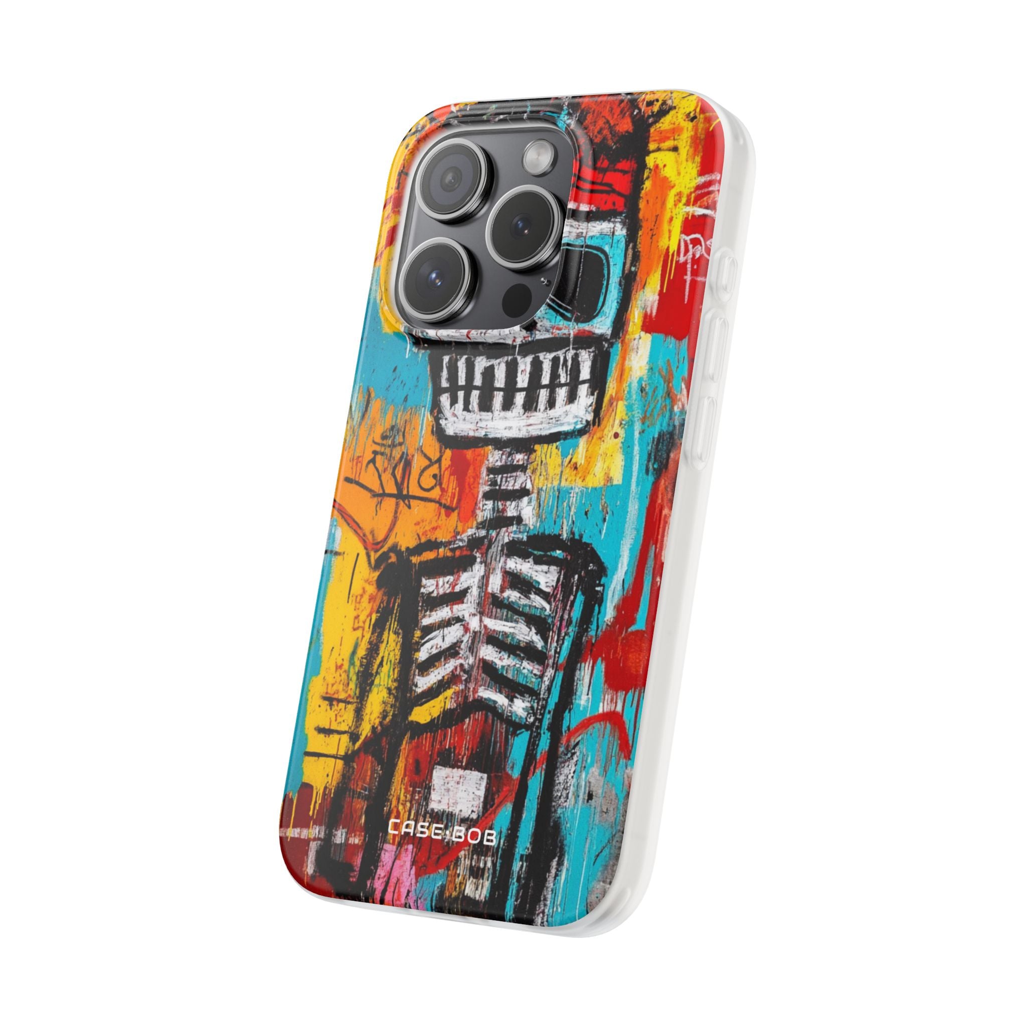 Skeleton Riot iPhone 15 Pro Case - Soft