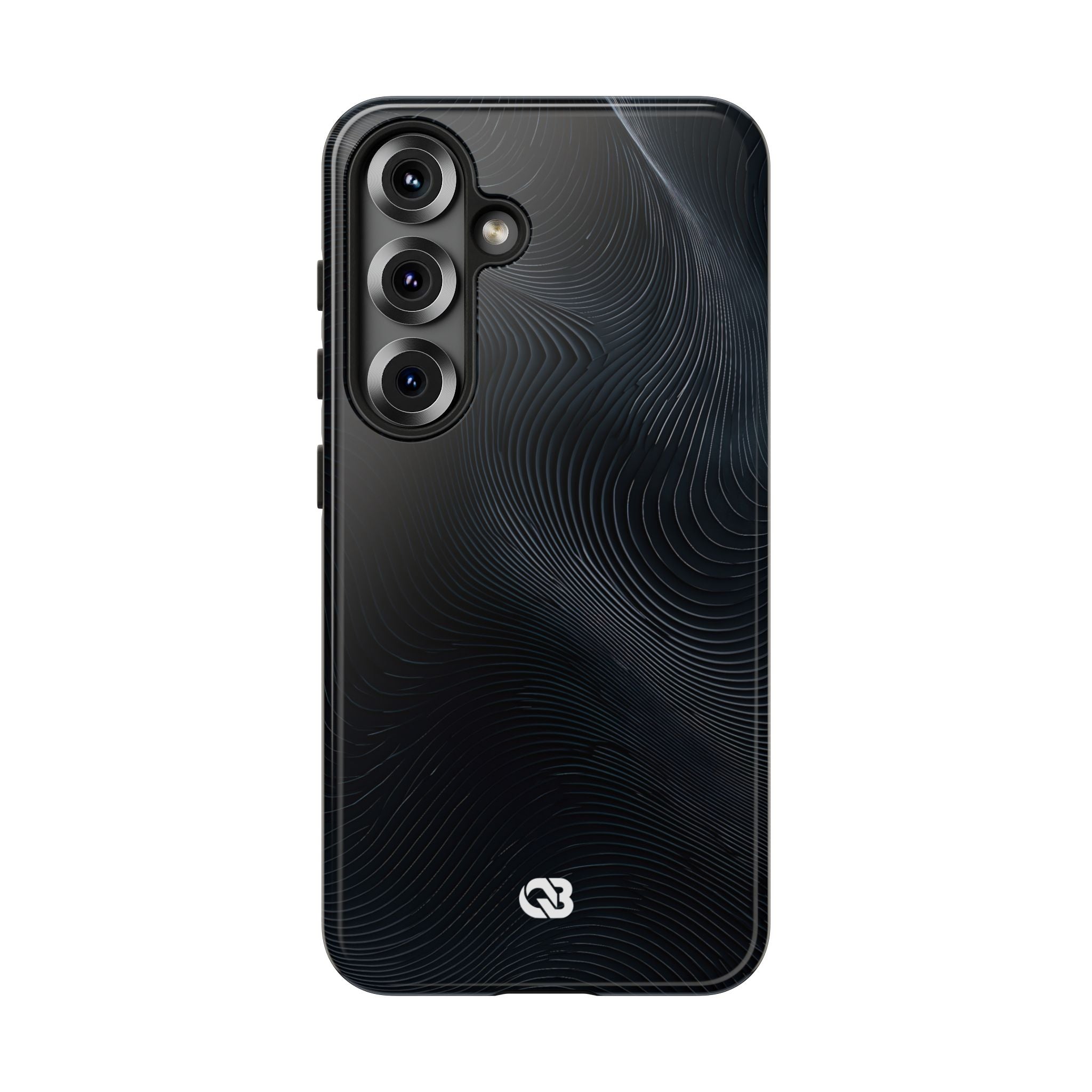 Black Tough Phone Case for Samsung - Obsidian Ridge Flux