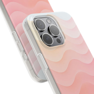 Blush Horizon Waves · Lite Phone Case for iPhone ·  Pink