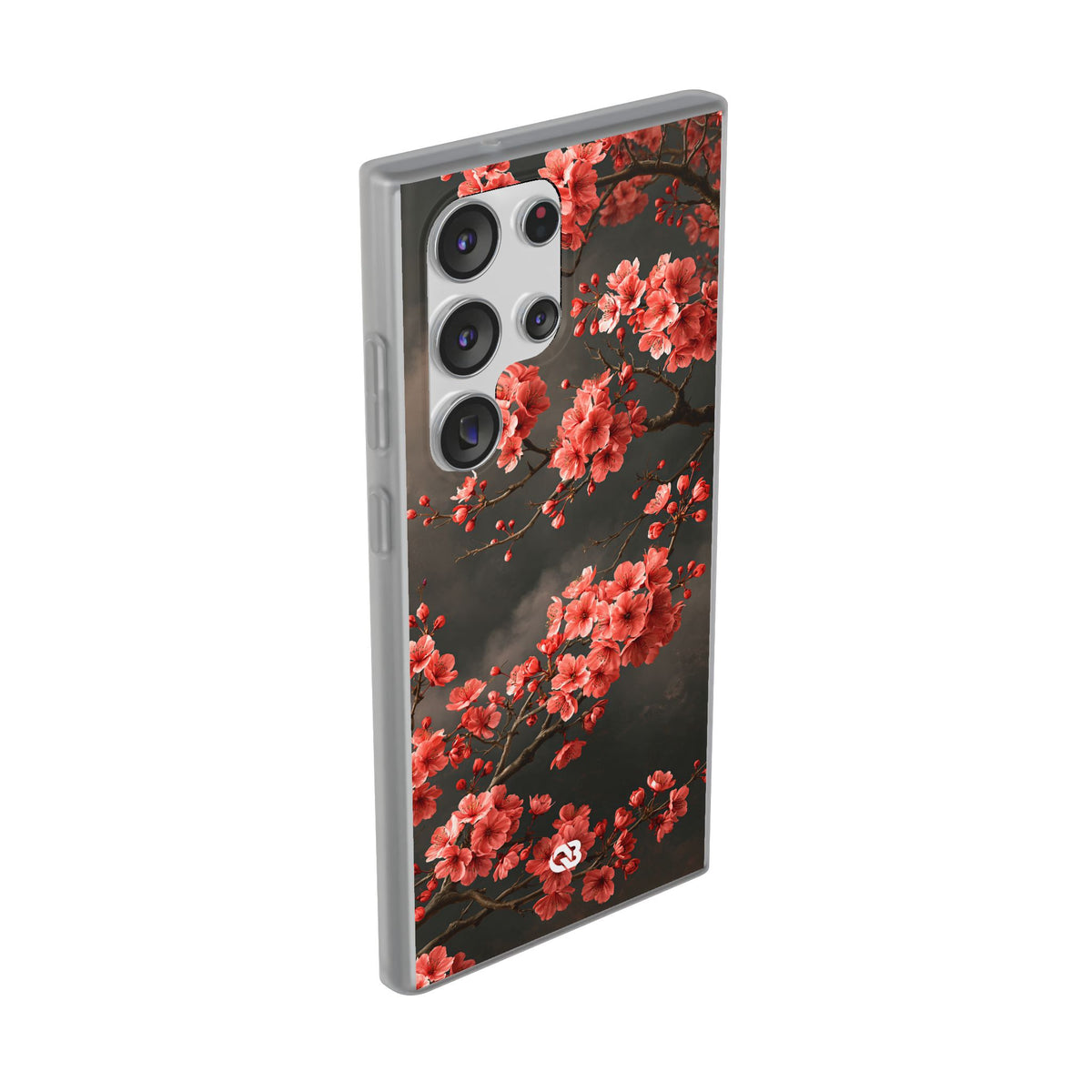 Dark Sakura Nocturne · Lite Phone Case for Samsung · Black