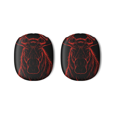 Nordic Moose Contour · Hard Case for AirPods Max · Red