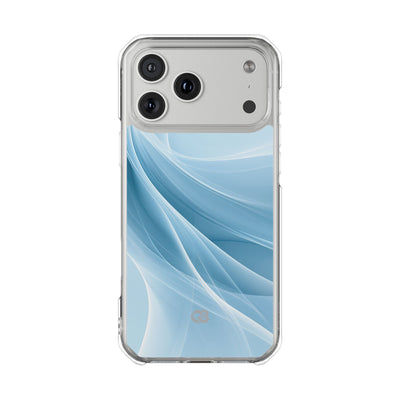 Blue Impact MagSafe Phone Case for iPhone - Arctic Silk Drift