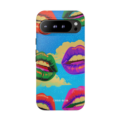 Colorful Lipscape Google Pixel 9 Pro XL Case - Tough