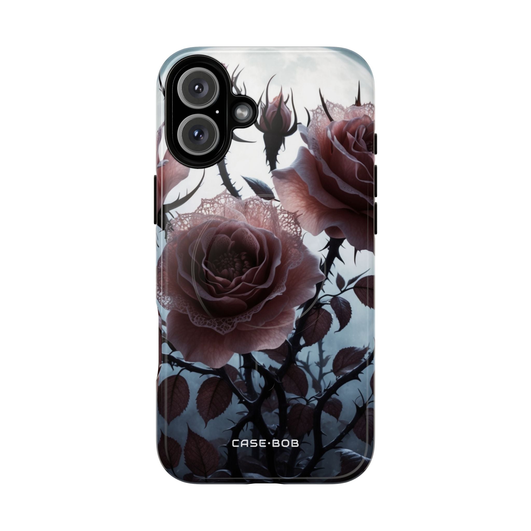 Leuchtende Rosen-Dornen iPhone 16 Plus Case - Tough+