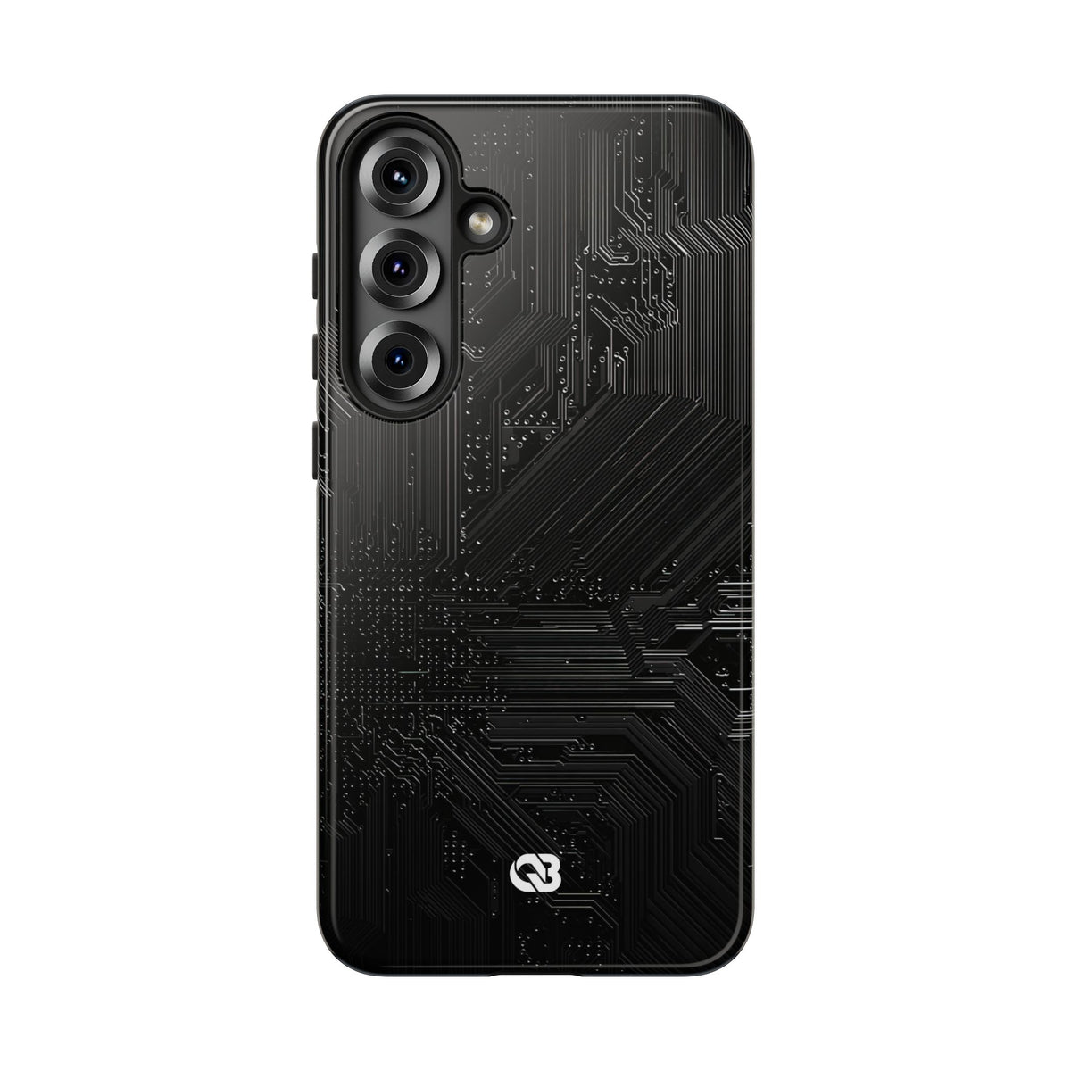 Obsidian Circuitry · Tough Phone Case for Samsung · Black