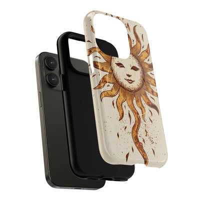 Rustic Solar Mask · Tough+ Phone Case for iPhone · Magsafe