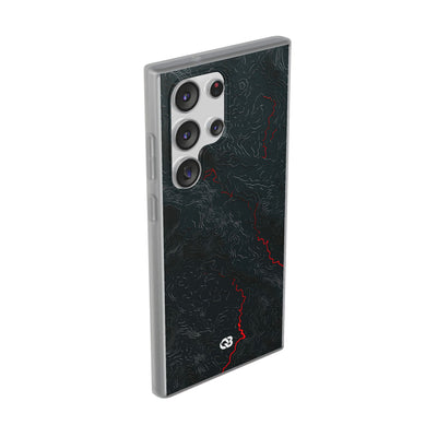 Crimson Rift · Lite Phone Case for Samsung · Black