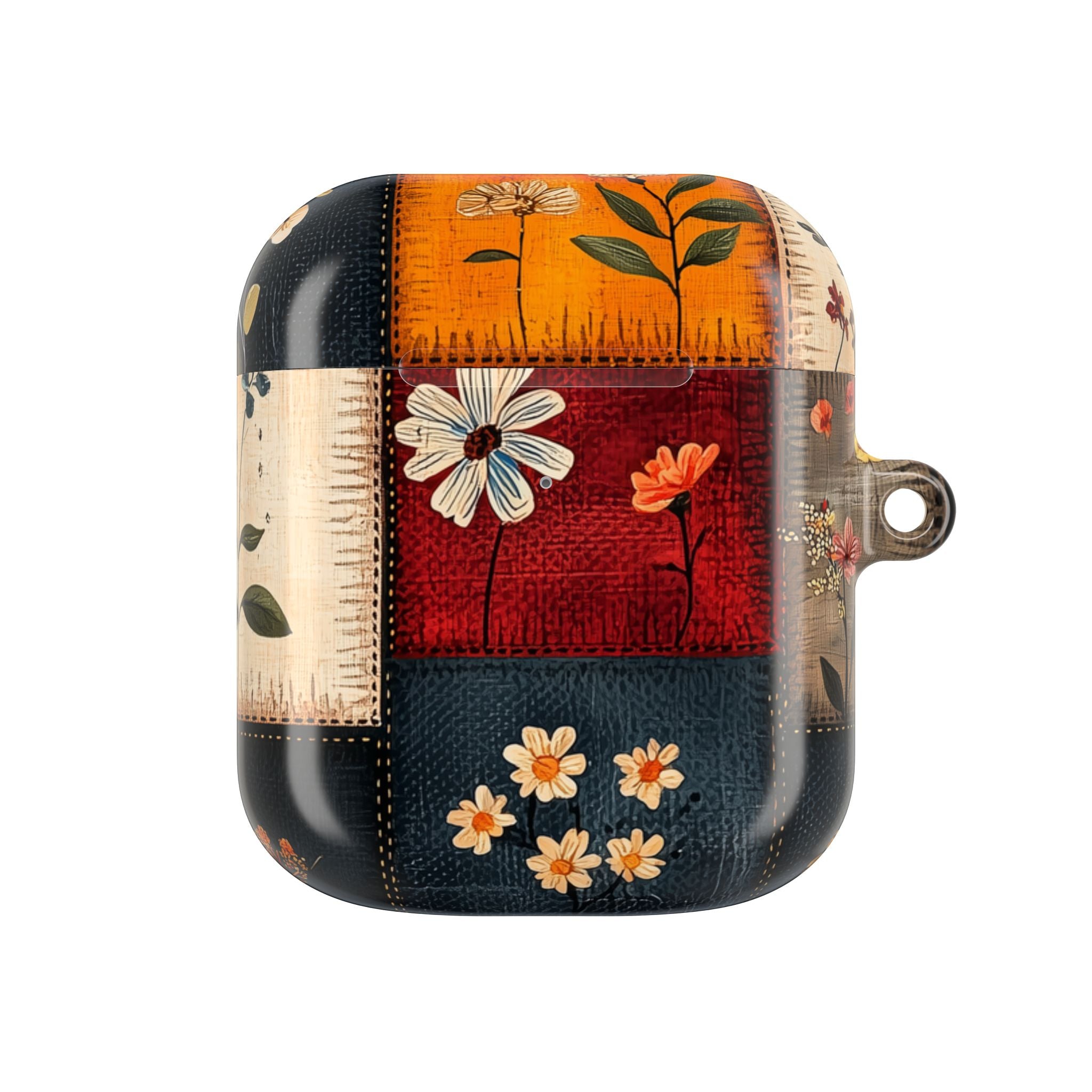 Patchwork Blooms - AirPods Case