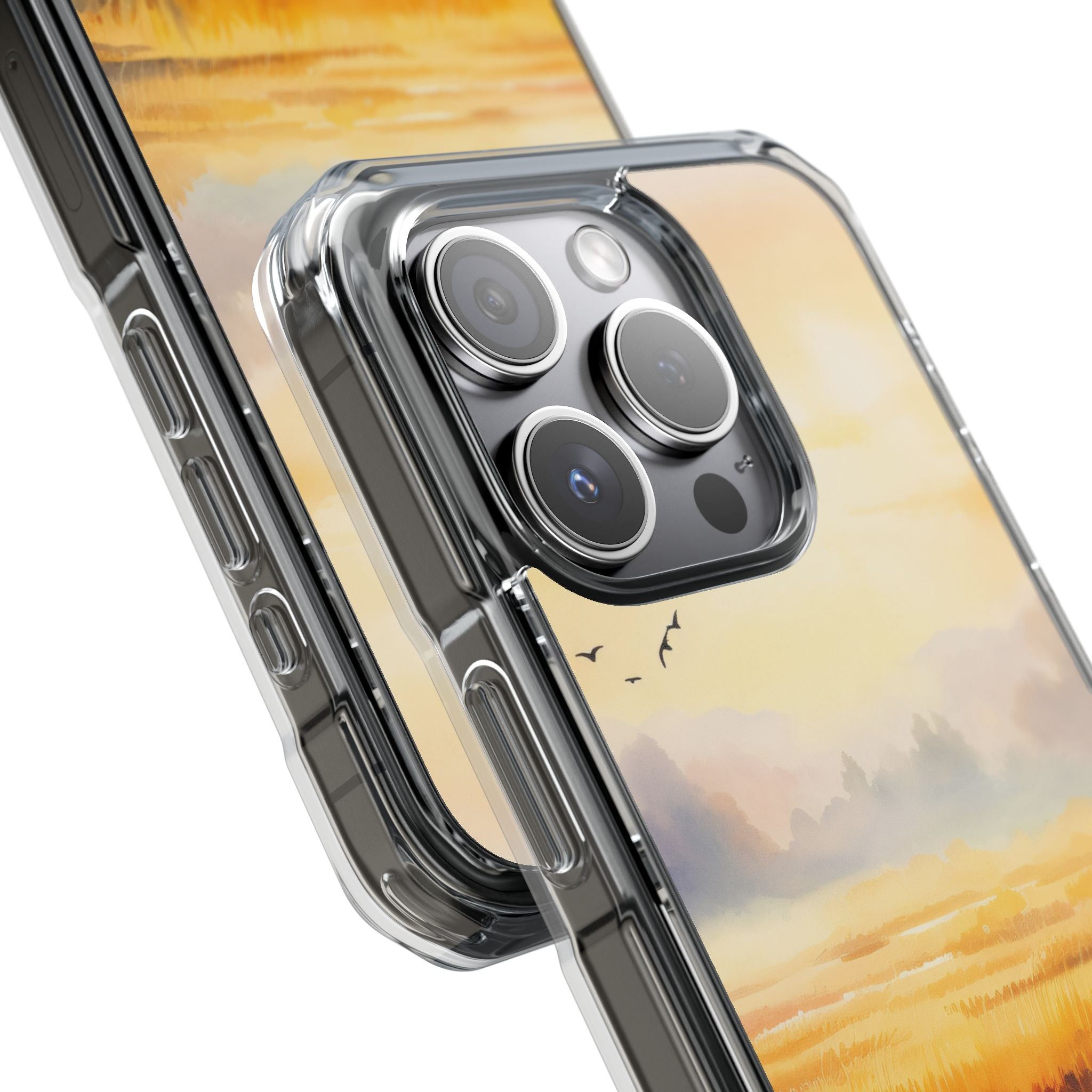 Glowing Sunrise iPhone 15 Pro Case - Impact