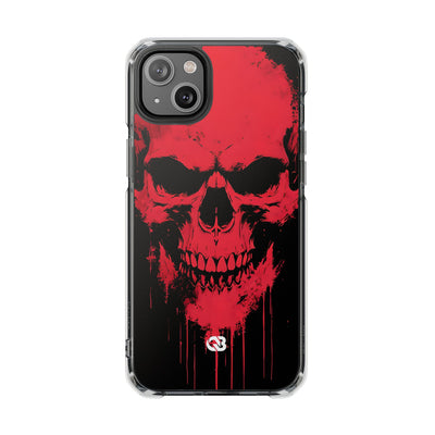 Crimson Street Skull · Impact Phone Case for iPhone · Magsafe