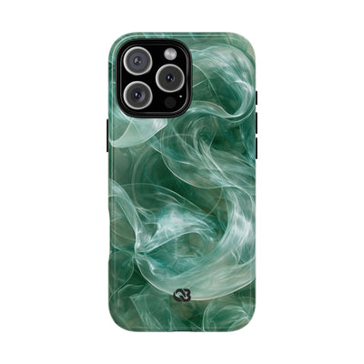 Translucent Aqua Flow · Tough 2.0 Magnetic Phone Case for iPhone · Teal