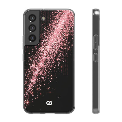 Rose Digital Cascade · Lite Phone Case for Samsung · Pink