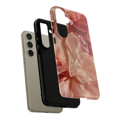 Blush Silk Bloom · Tough Phone Case for Samsung · Pink