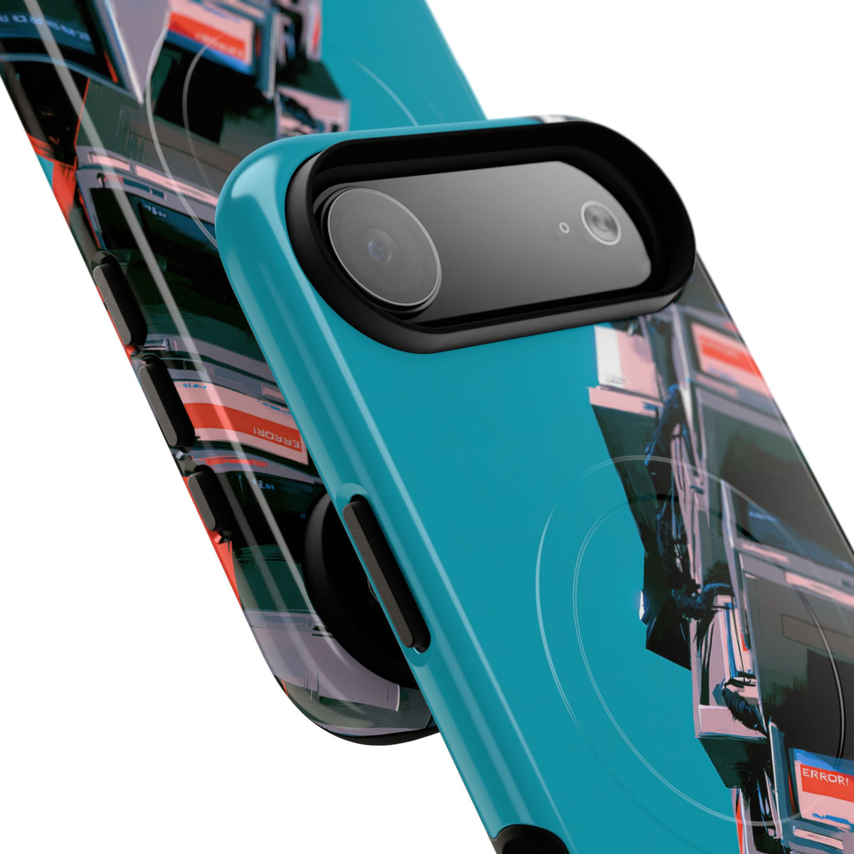 System Error Spire · Tough 2.0 Magnetic Phone Case for iPhone · Teal