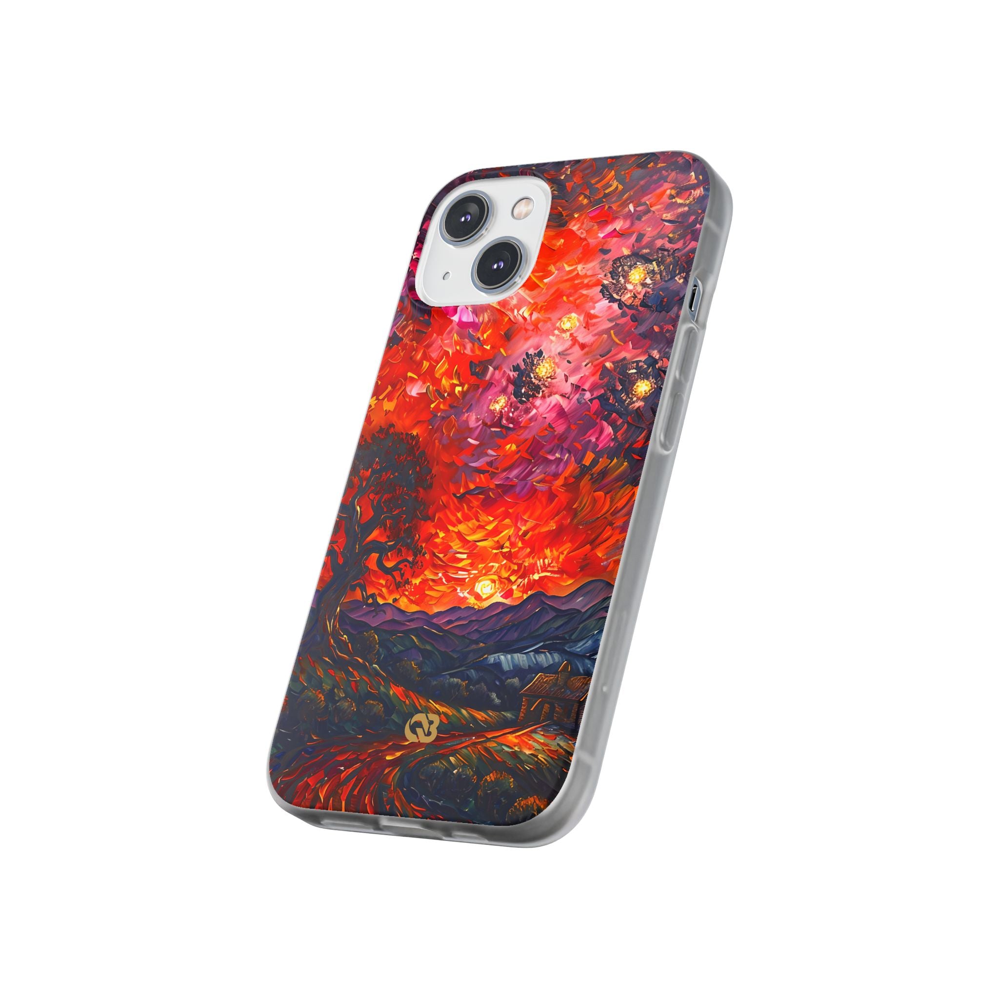 Molten Sky Tree · Soft Handyhülle für iPhone