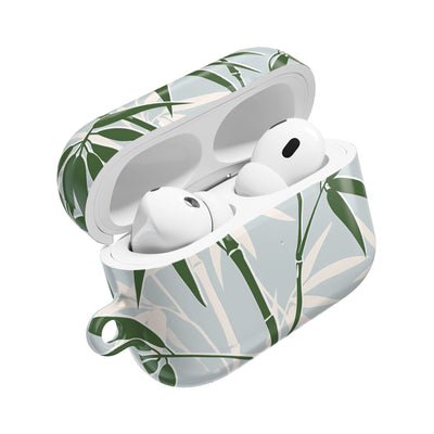 Serene Bamboo · Hard Case for AirPods & AirPods Pro · Green