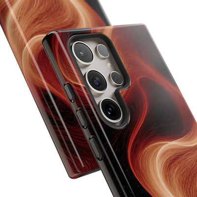 Solar Ember Flow · Tough Phone Case for Samsung · Orange