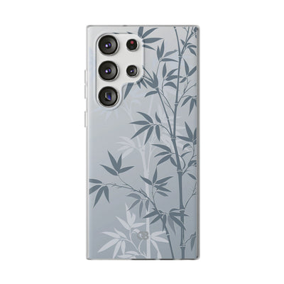 Blue Lite Phone Case for Samsung - Slate Bamboo Shadow