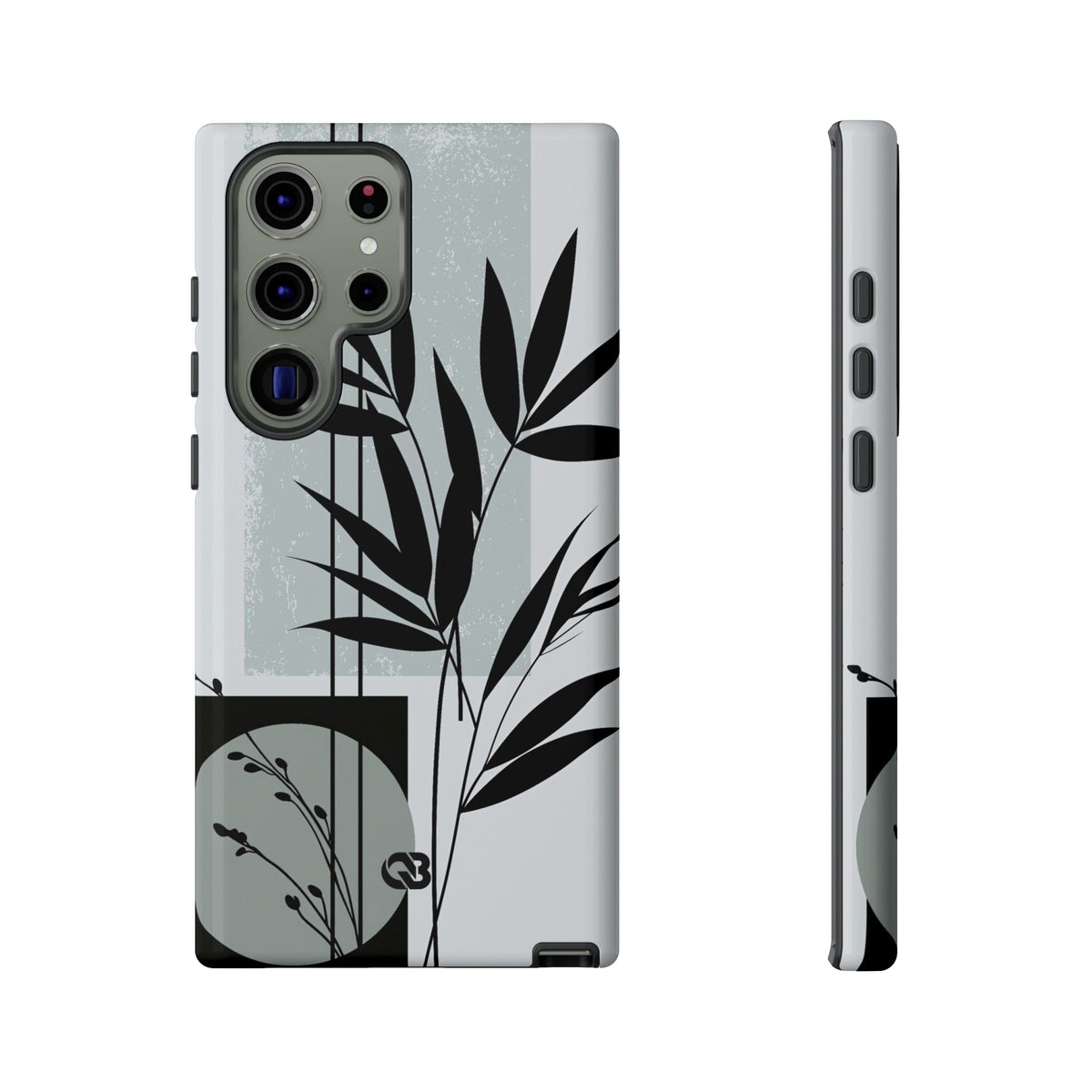 Zen Bamboo Silhouette · Tough Phone Case for Samsung · Green