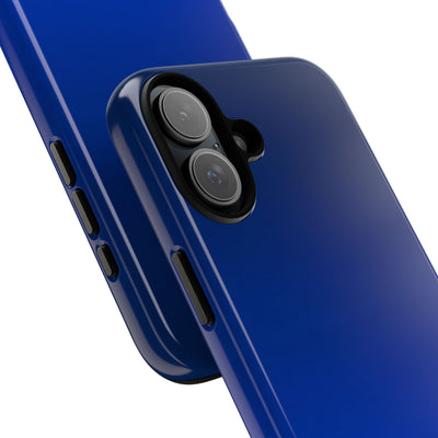 Blue Tough Phone Case for iPhone - Cobalt Depth Shift