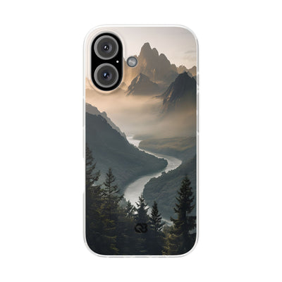 Golden Summit Valley · Soft Phone Case for iPhone