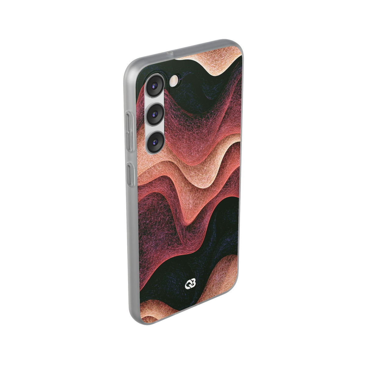 Rose Contour Waves · Lite Phone Case for Samsung · Pink