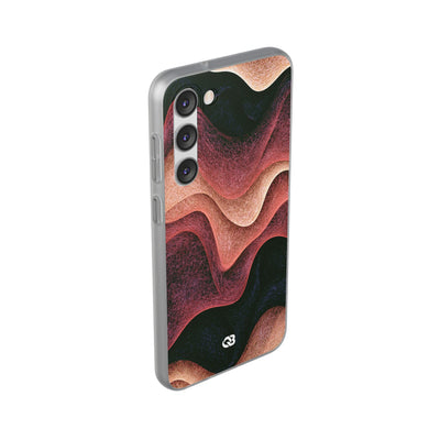 Rose Contour Waves · Lite Phone Case for Samsung · Pink
