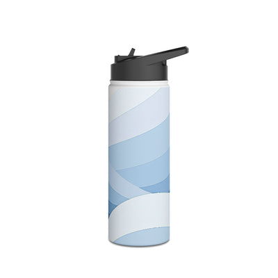 Glacial Contour · Insulated Water Bottle · Blue