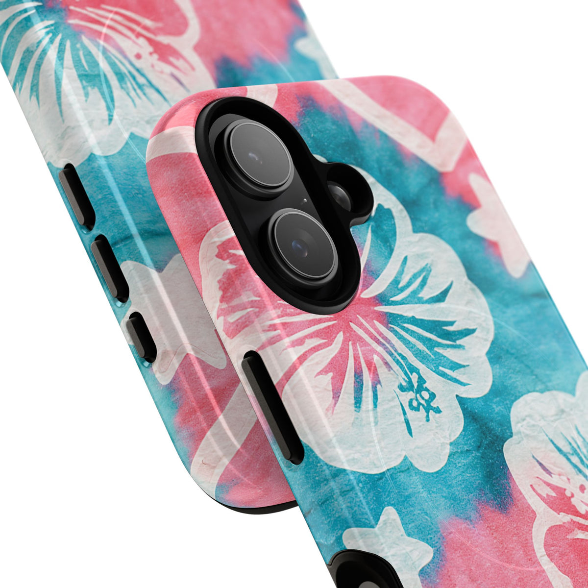 Tropical Hibiscus Bloom · Tough 2.0 Magnetic Phone Case for iPhone · Teal