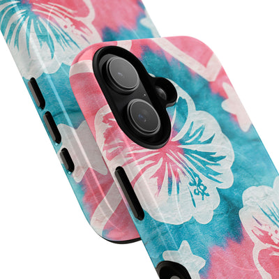 Tropical Hibiscus Bloom · Tough 2.0 Magnetic Phone Case for iPhone · Teal