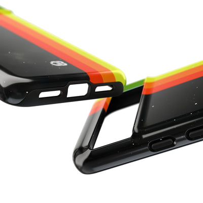 Retro Galactic Stripes · Tough Phone Case for Google Pixel