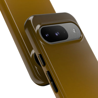 Gold Tough Phone Case for Google Pixel - Scorched Gold Haze