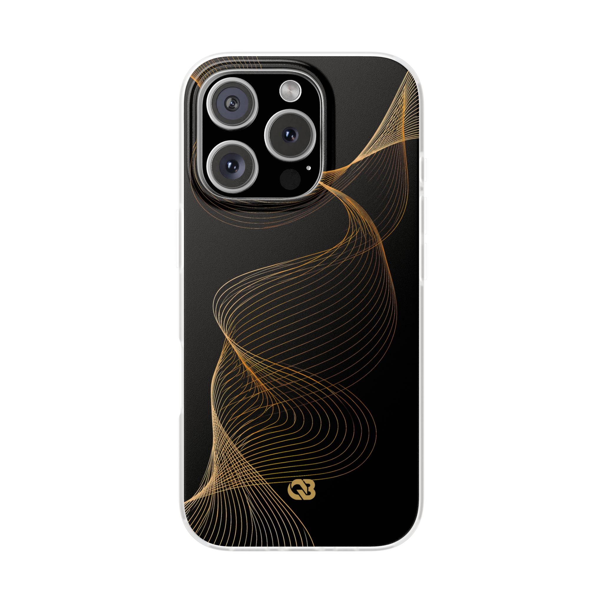 Gold Lite Phone Case for iPhone - Burnished Bronze Helix