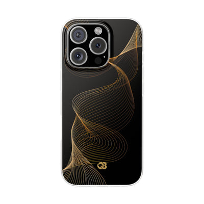 Gold Lite Phone Case for iPhone - Burnished Bronze Helix