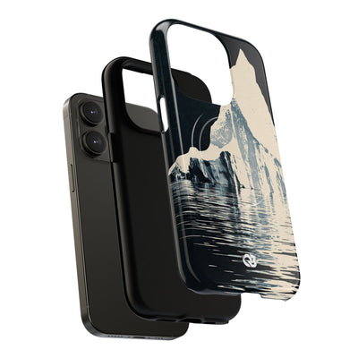 Blue Tough 2.0 Magsafe Phone Case for iPhone - Frozen Navy Monolith