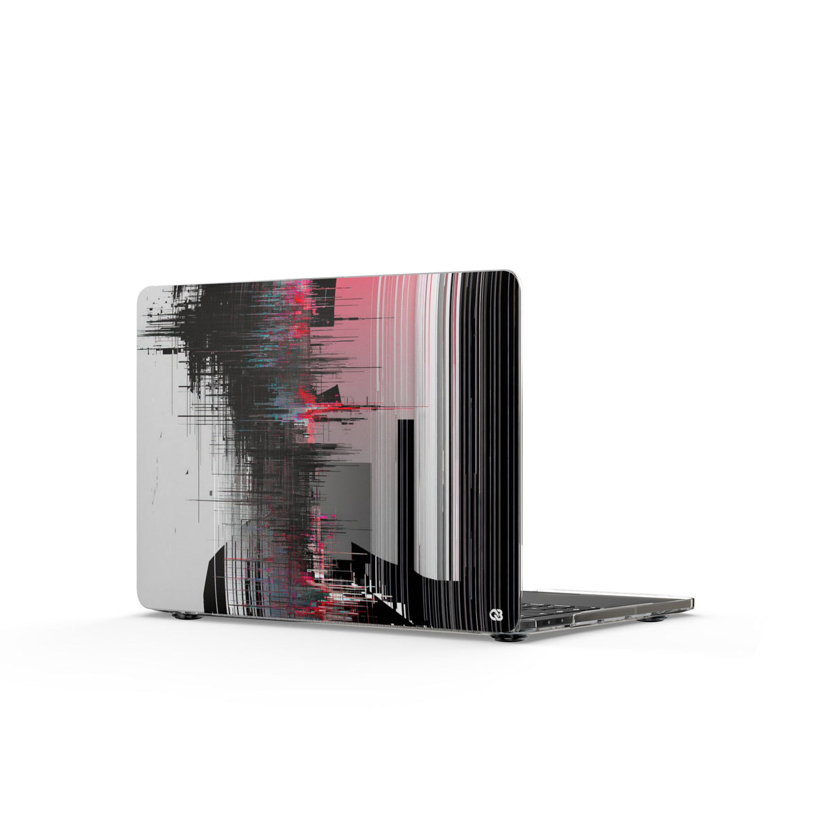 Orbital Static · Clear Hard Case for MacBook · Black