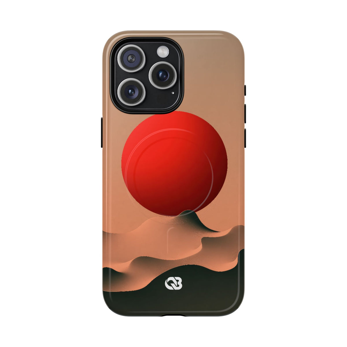 Crimson Sol Ridge · Tough 2.0 Magnetic Phone Case for iPhone · Red