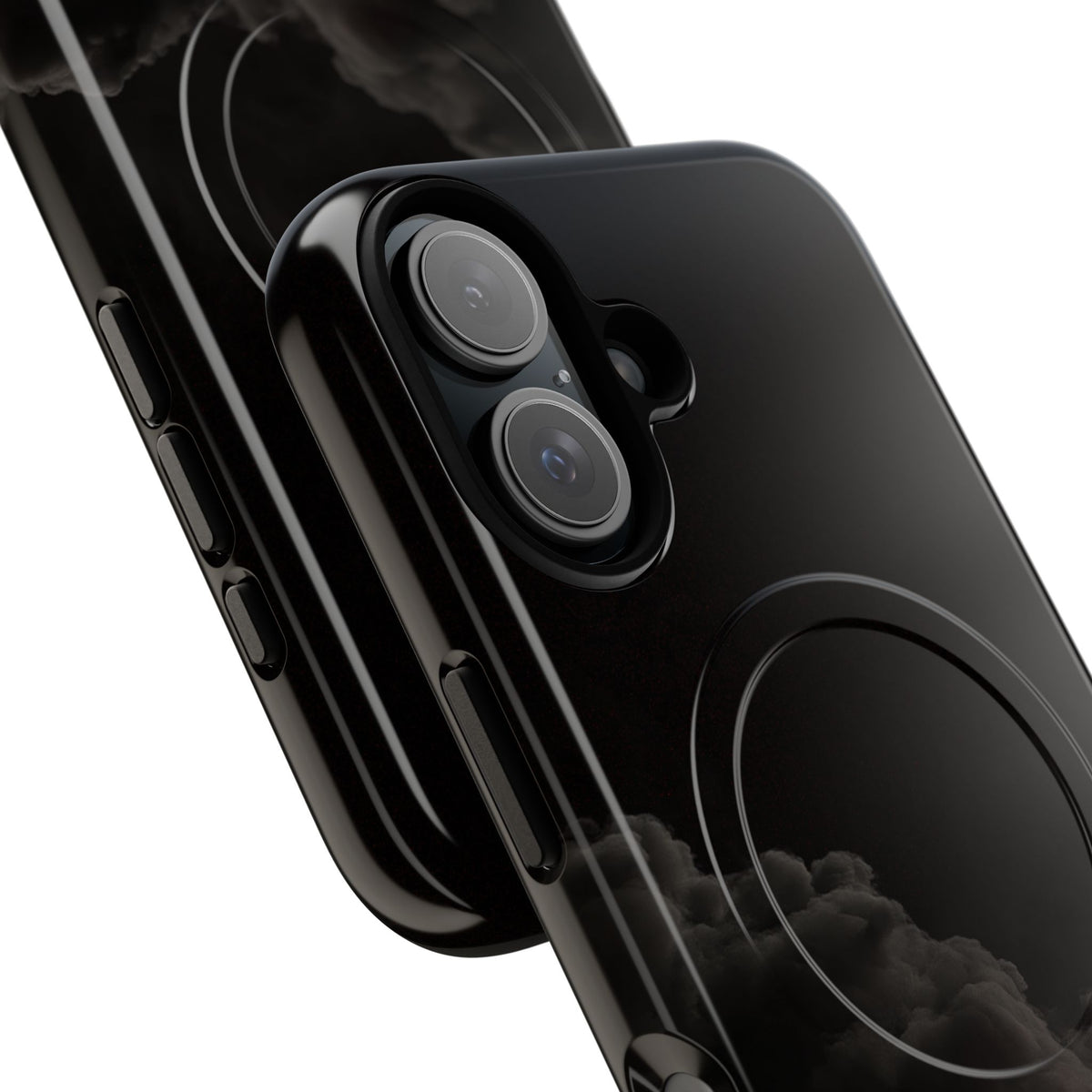 Crimson Fog Void · Tough 2.0 Magnetic Phone Case for iPhone · Black