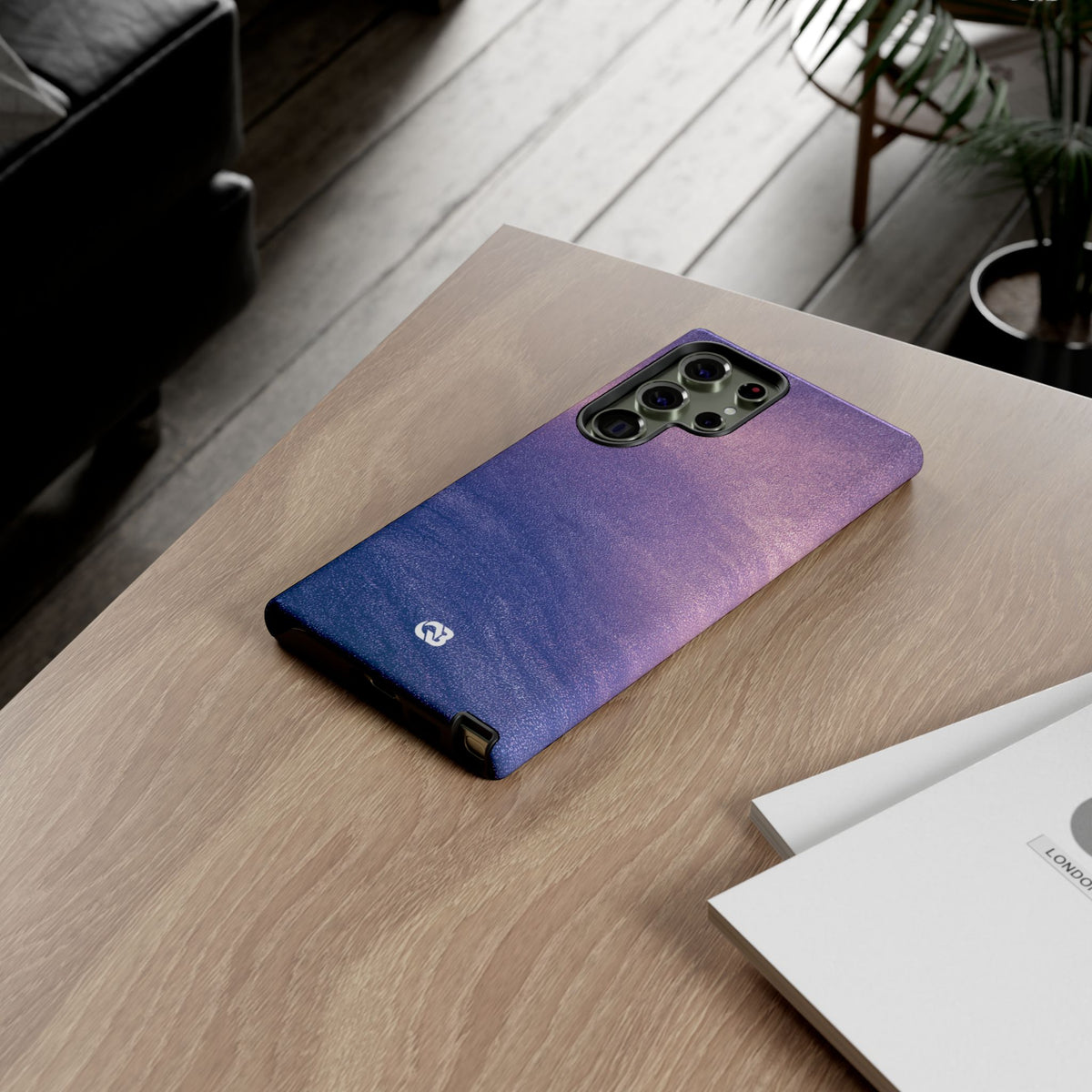 Ethereal Violet Glow · Tough Phone Case for Samsung · Purple