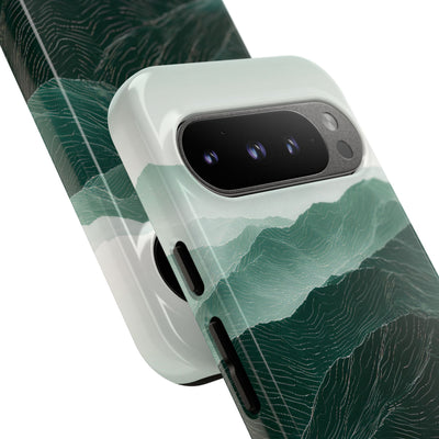 Alpine Mist · Tough Phone Case for Pixel ·  Green