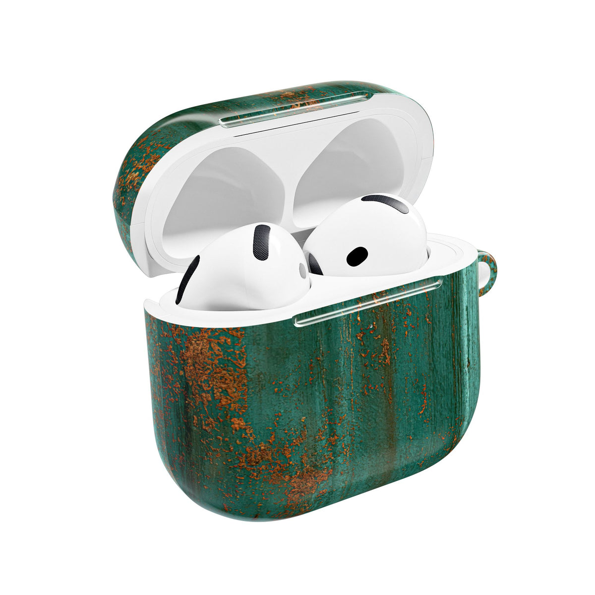 Oxidized Verdigris · Hard Case for AirPods & AirPods Pro · Teal