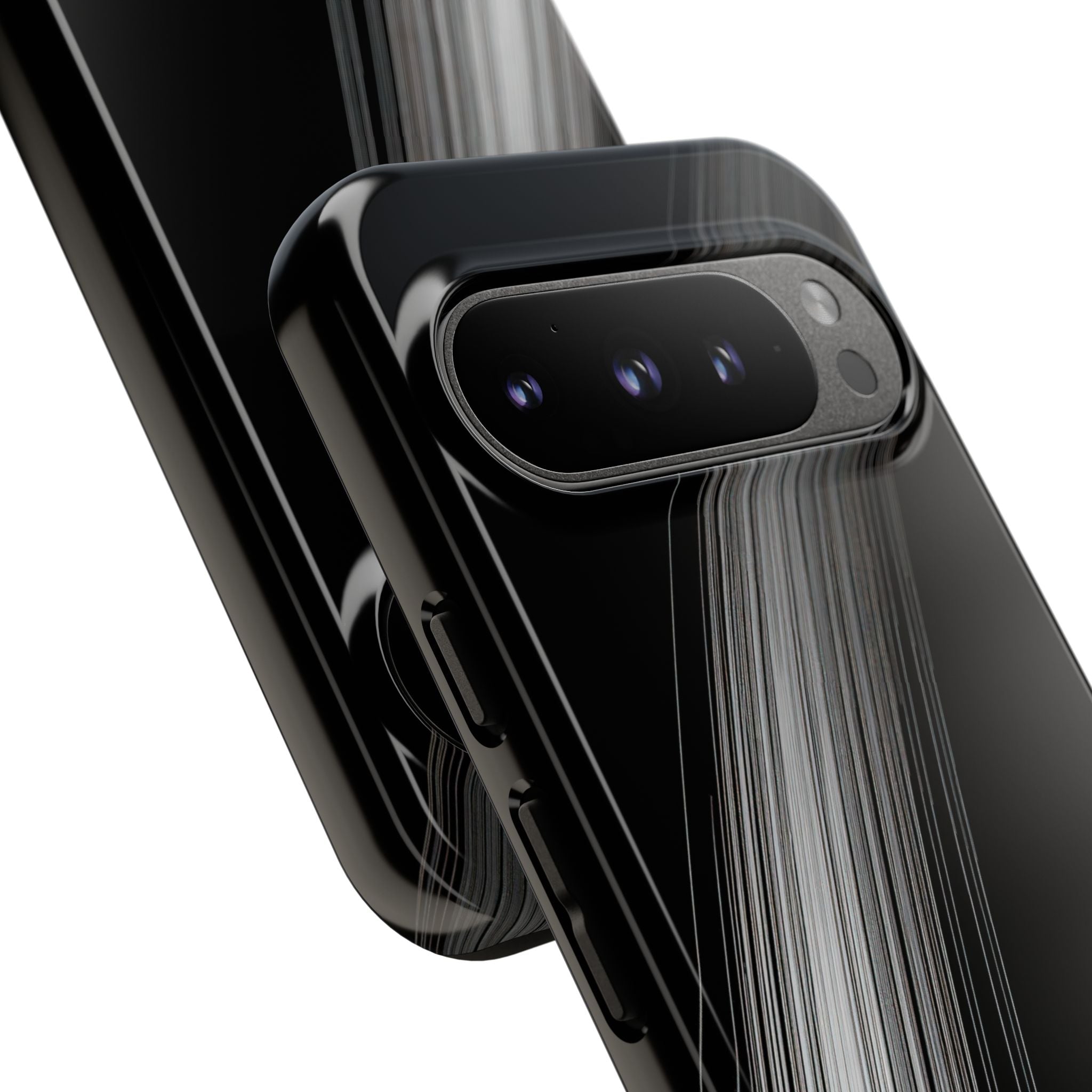 Black Tough Phone Case for Google Pixel - Linear Velocity Beam